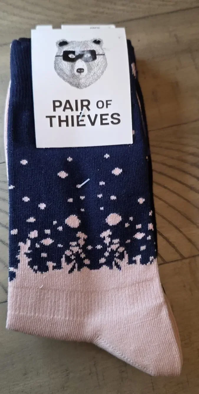 Pair of Thieves ( 3-Pack ) Men's Non- Cushion Crew Socks Size 6-12